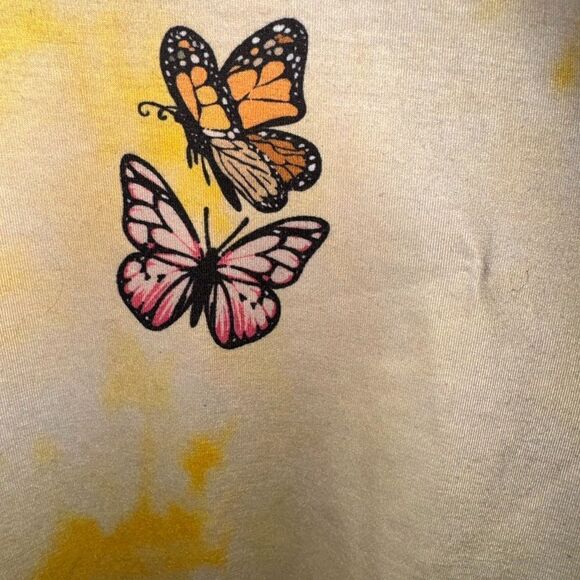 SHEIN BRAND WOMENS BUTTERFLY T SHIRT - Picture 3 of 8